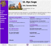 Gl. Rye Kirkes hjemmeside oprettet 2004